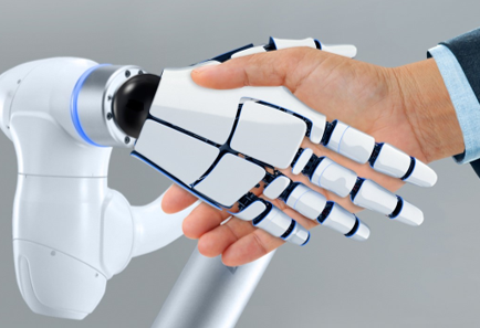 Roboter vs. Mensch