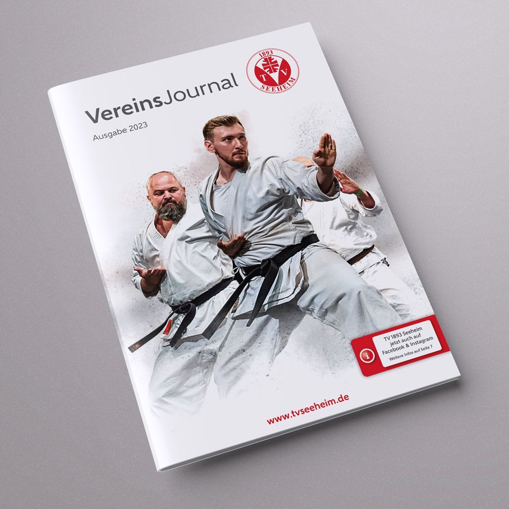 Referenz TV 1893 Seeheim - Gestaltung der Vereinszeitschrift