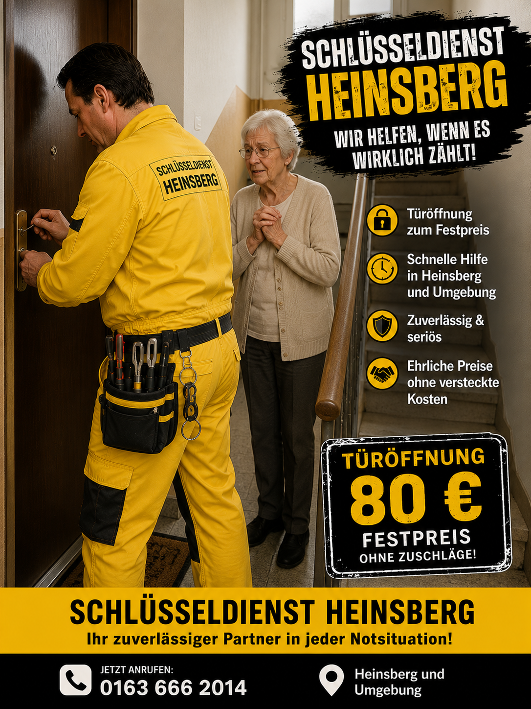 Tür Öffnen - Schlüsseldienst Notdienst im Kreis Heinsberg