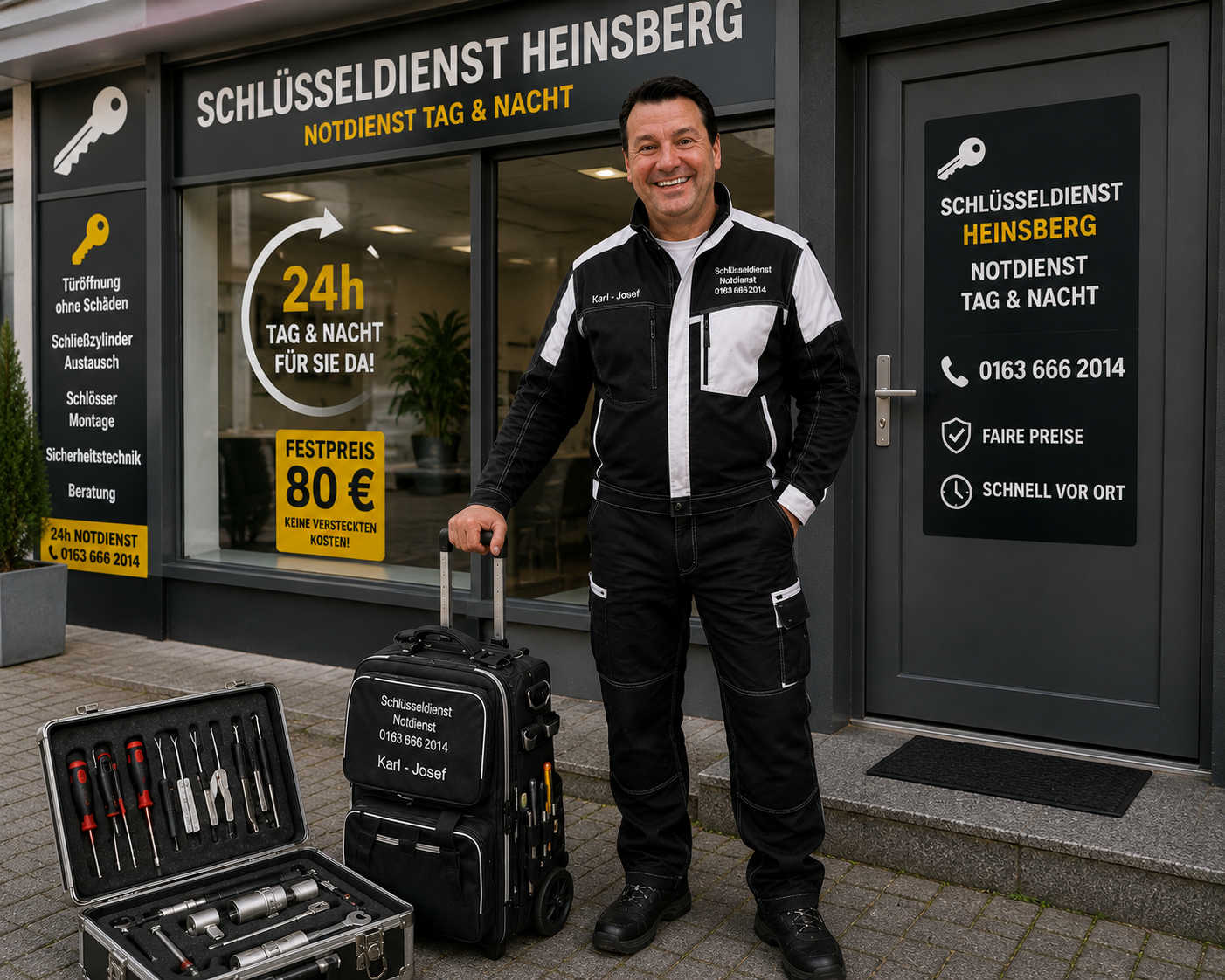 Schlüsseldienst Notdienst Monteur Karl - Josef Jörrißen