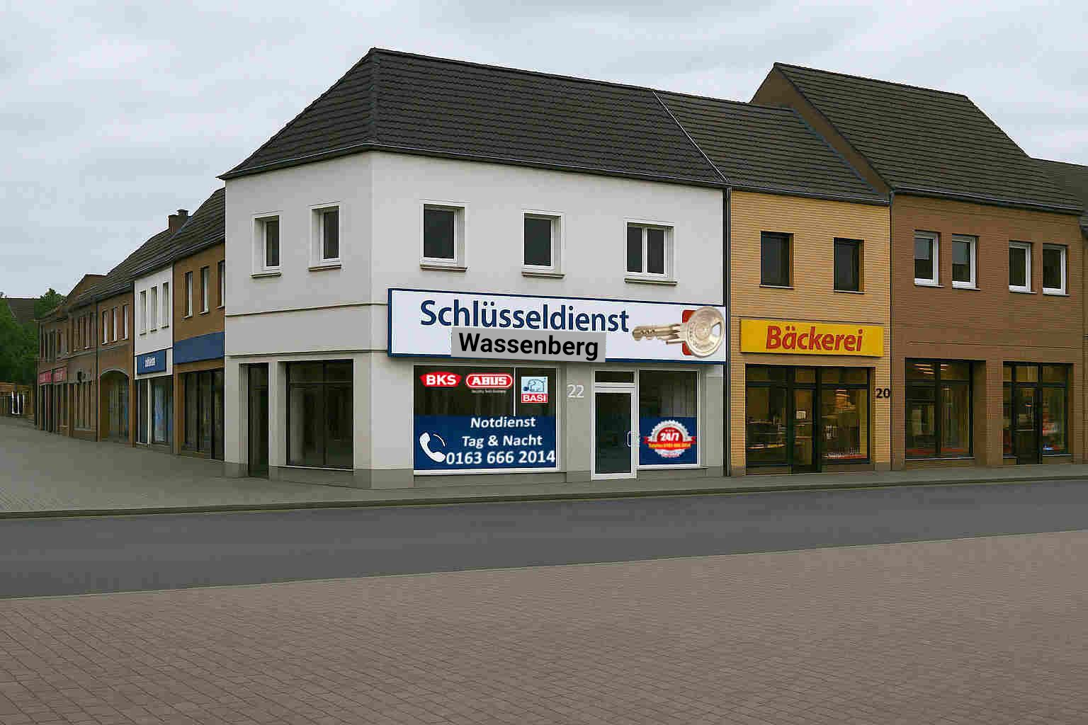 Schlüsseldienst Wassenberg - Ladenlokal Beispiel