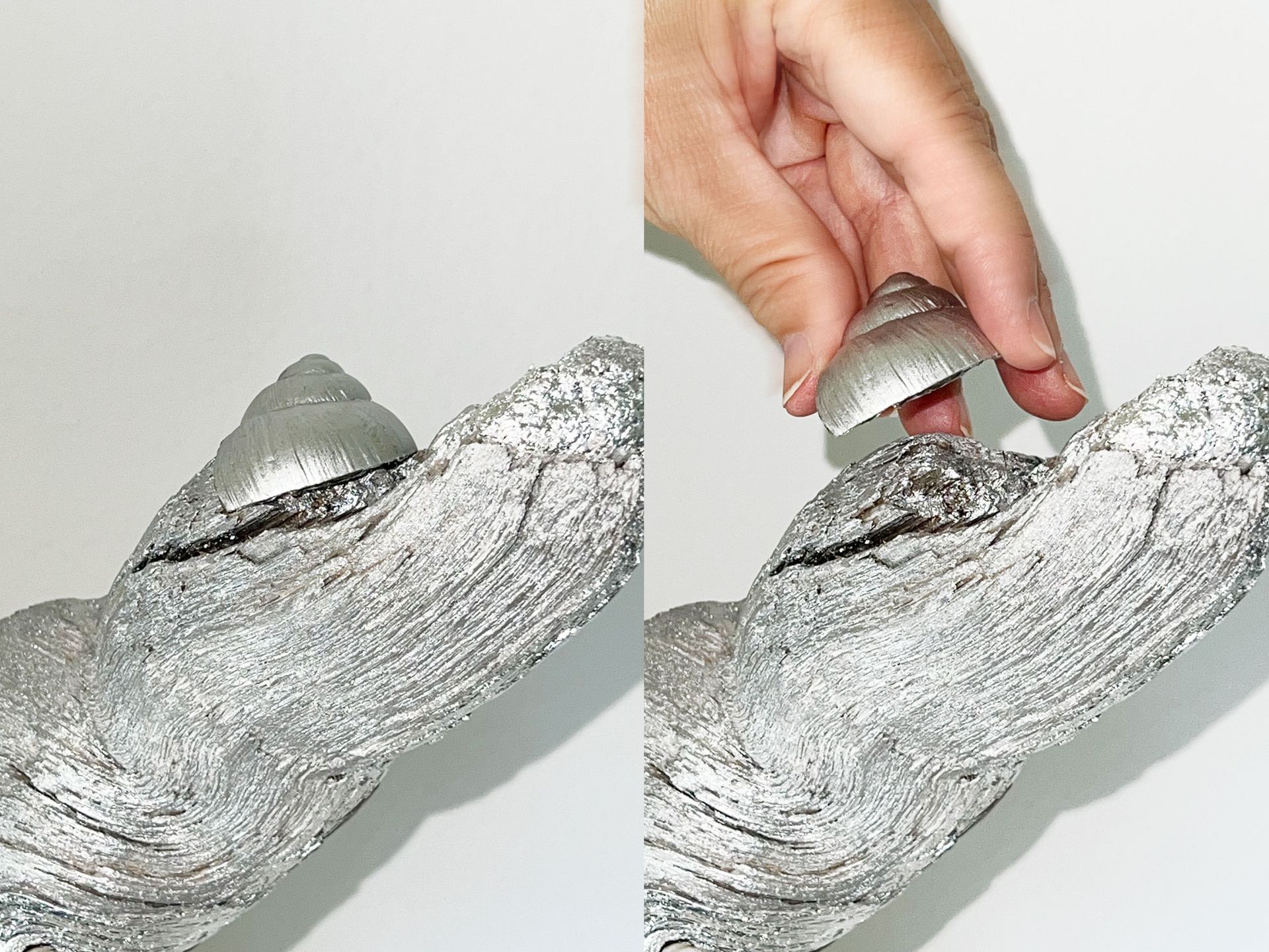 Besonderheit der Madamé Pompös
abnehmbare Schnecke per Magnet