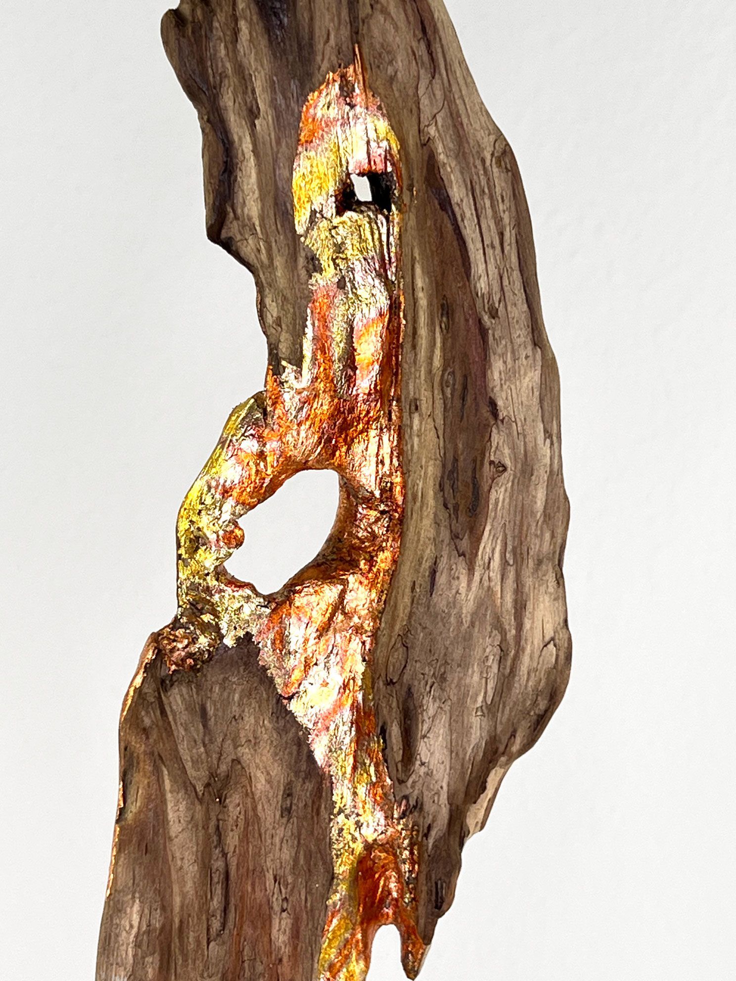 Ansicht das Phantom, Freistehend, Kupfer Blattmetall