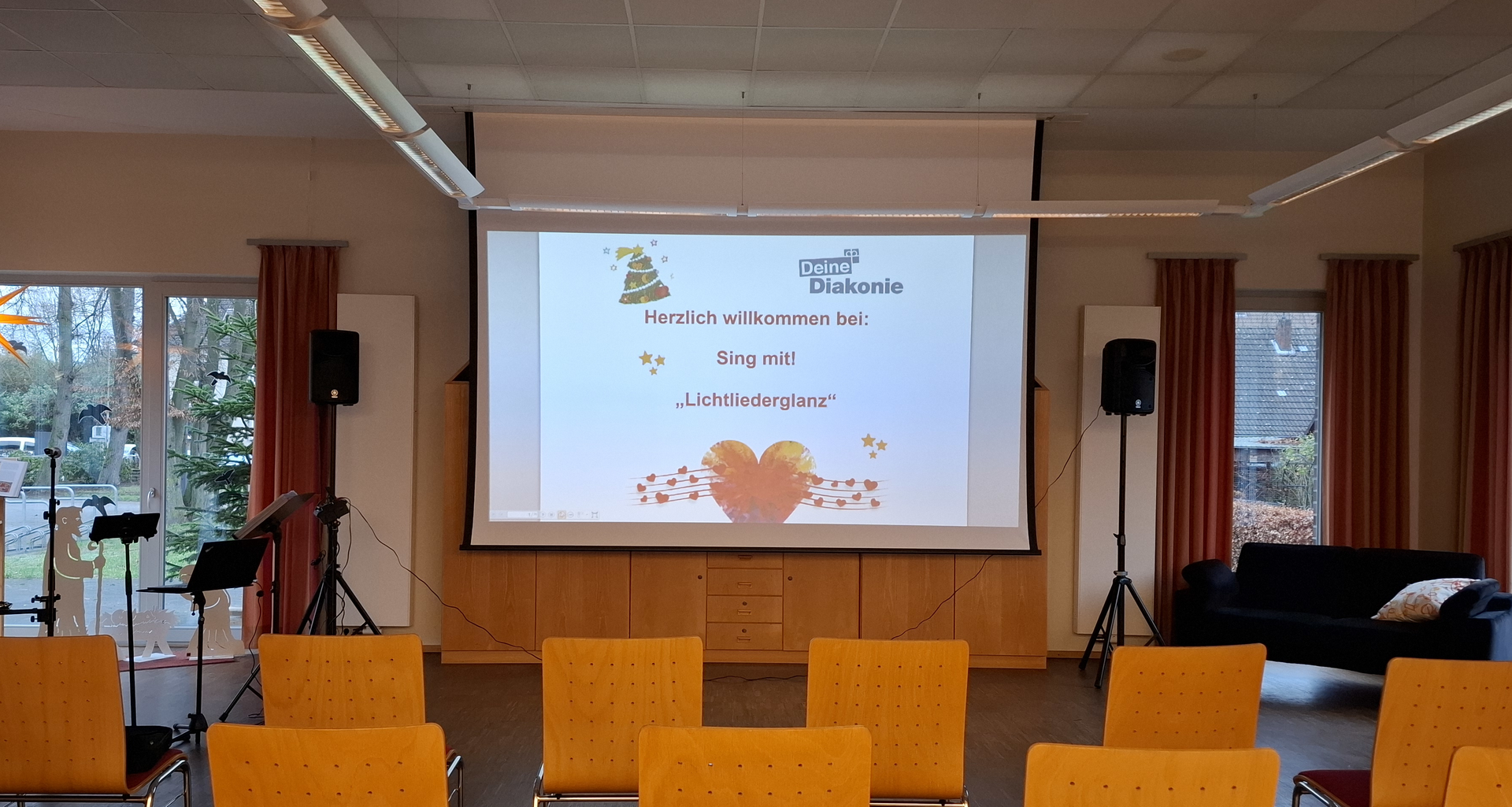 Sing mit! Konzert Diakonie Veranstaltungsreihe 2024 und 2025