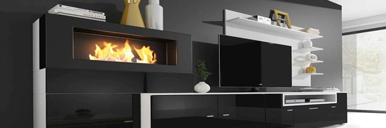 Chimeneas y estufas de leña, barbacoas, estufas de bioetanol y