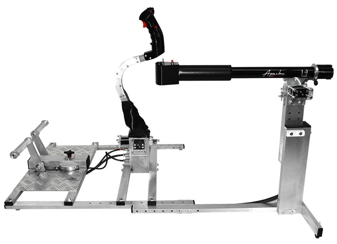 Apache Simulator, usb joystick controls for helicopter simulator Pc