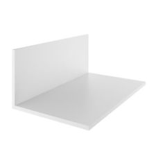 Fensterleiste 30mm x 1,5mm Weiß selbstklebend Flachleiste Abdeckleiste  Kunststoffleiste
