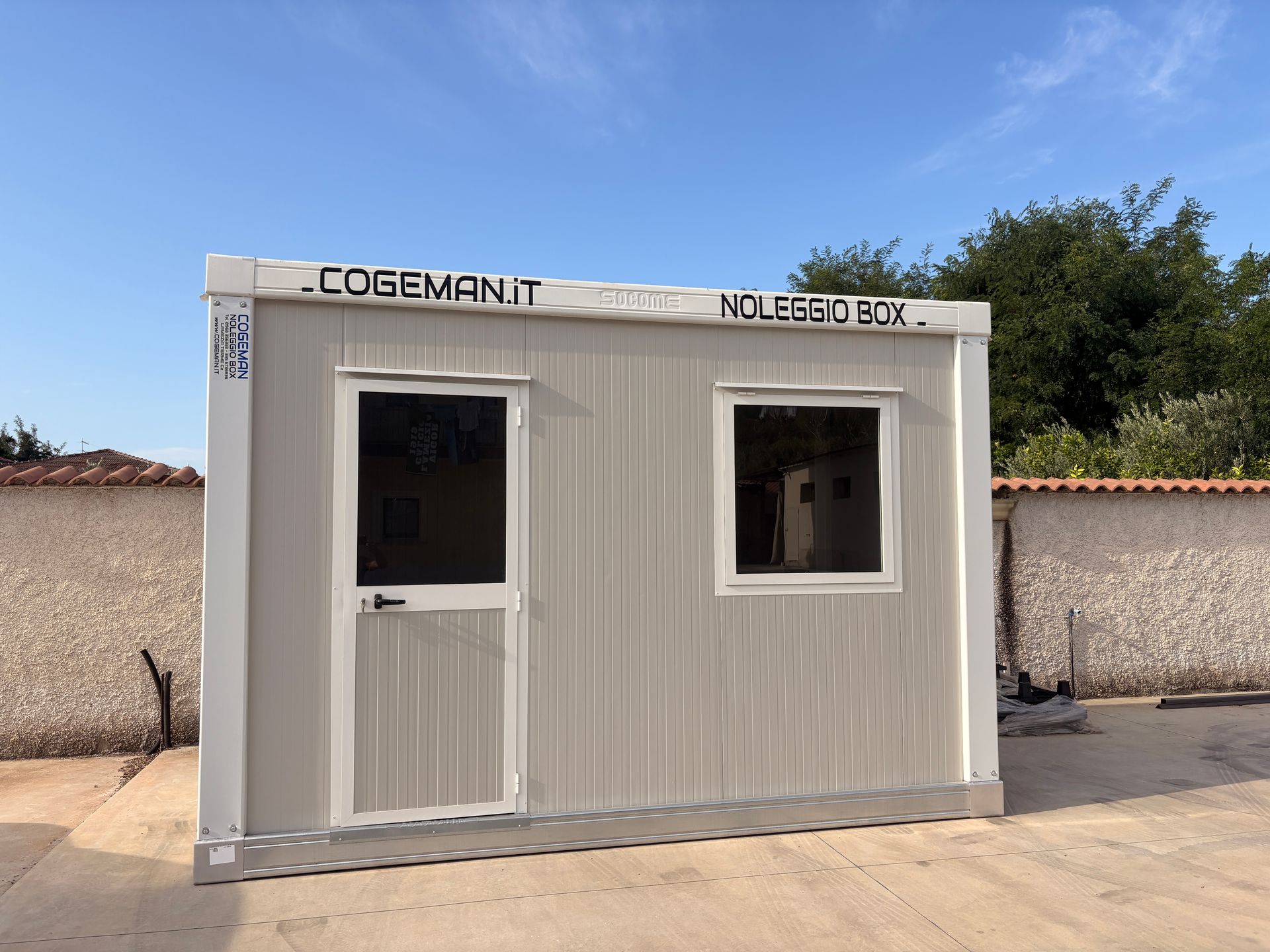 Noleggio box prefabbricato