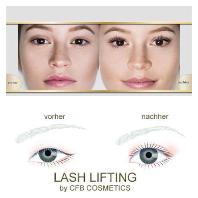 Wimpern Lifting Lash Lifting