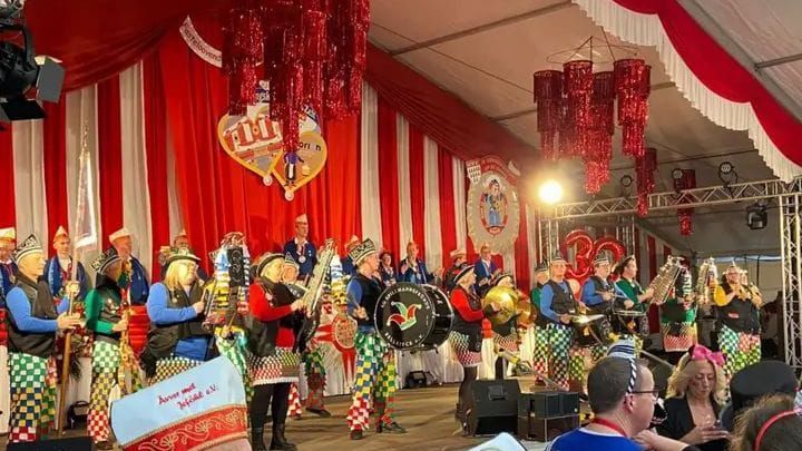 Gruppenbild der Spillmannsfründe Bellejeck e.V.