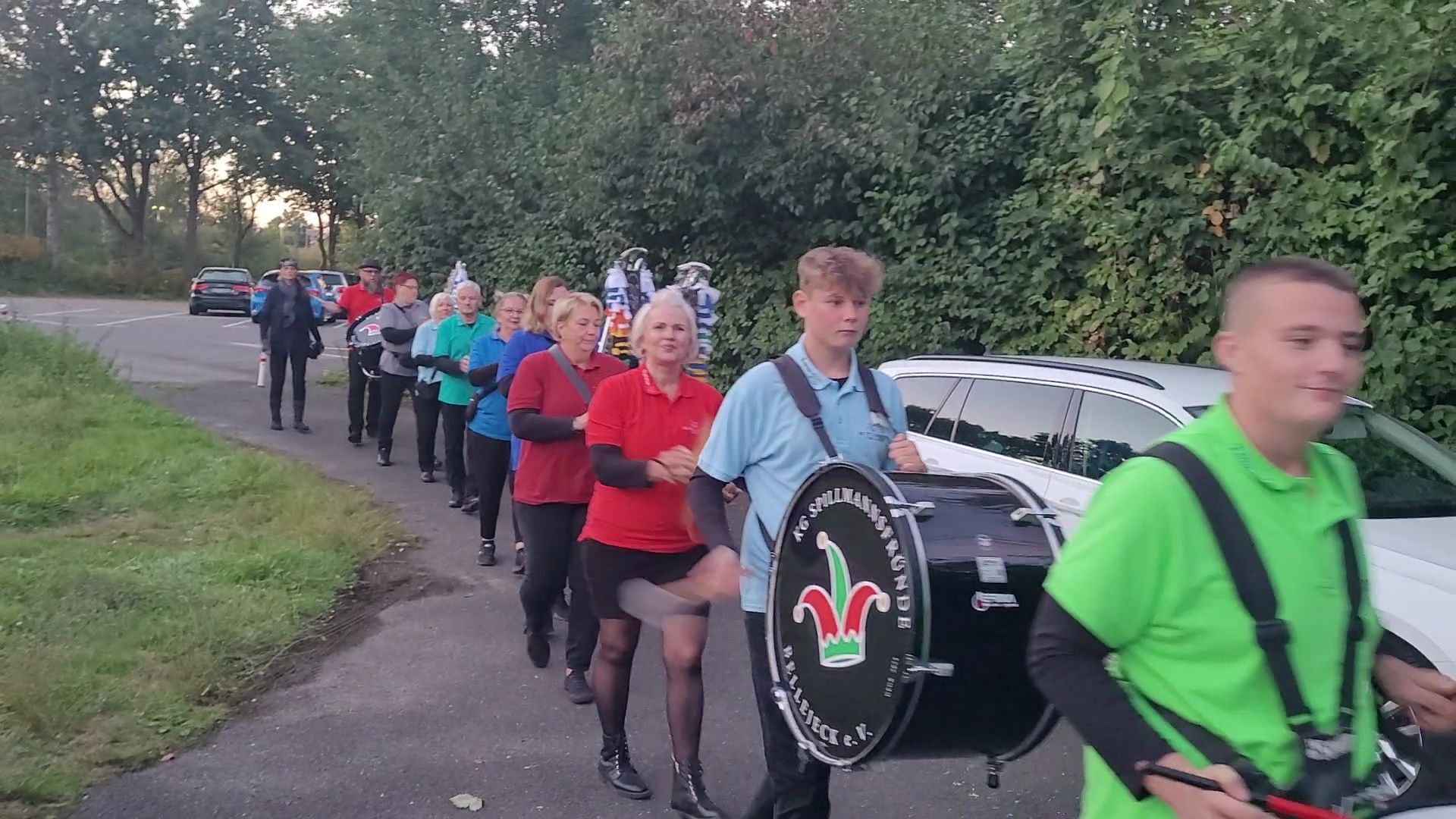 Gruppenbild der Spillmannsfründe Bellejeck e.V.