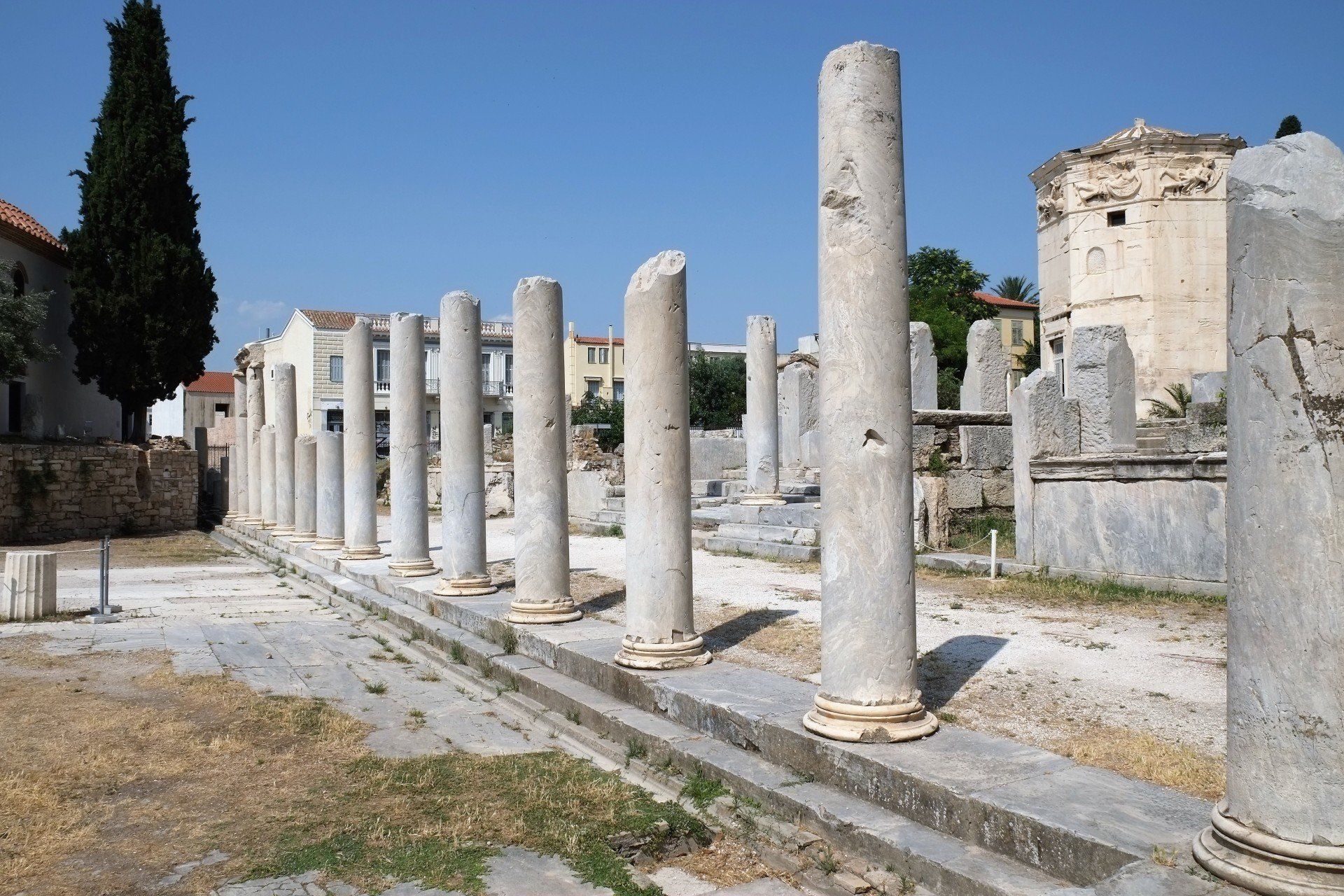 Die Agora von Athen Kavalierstour