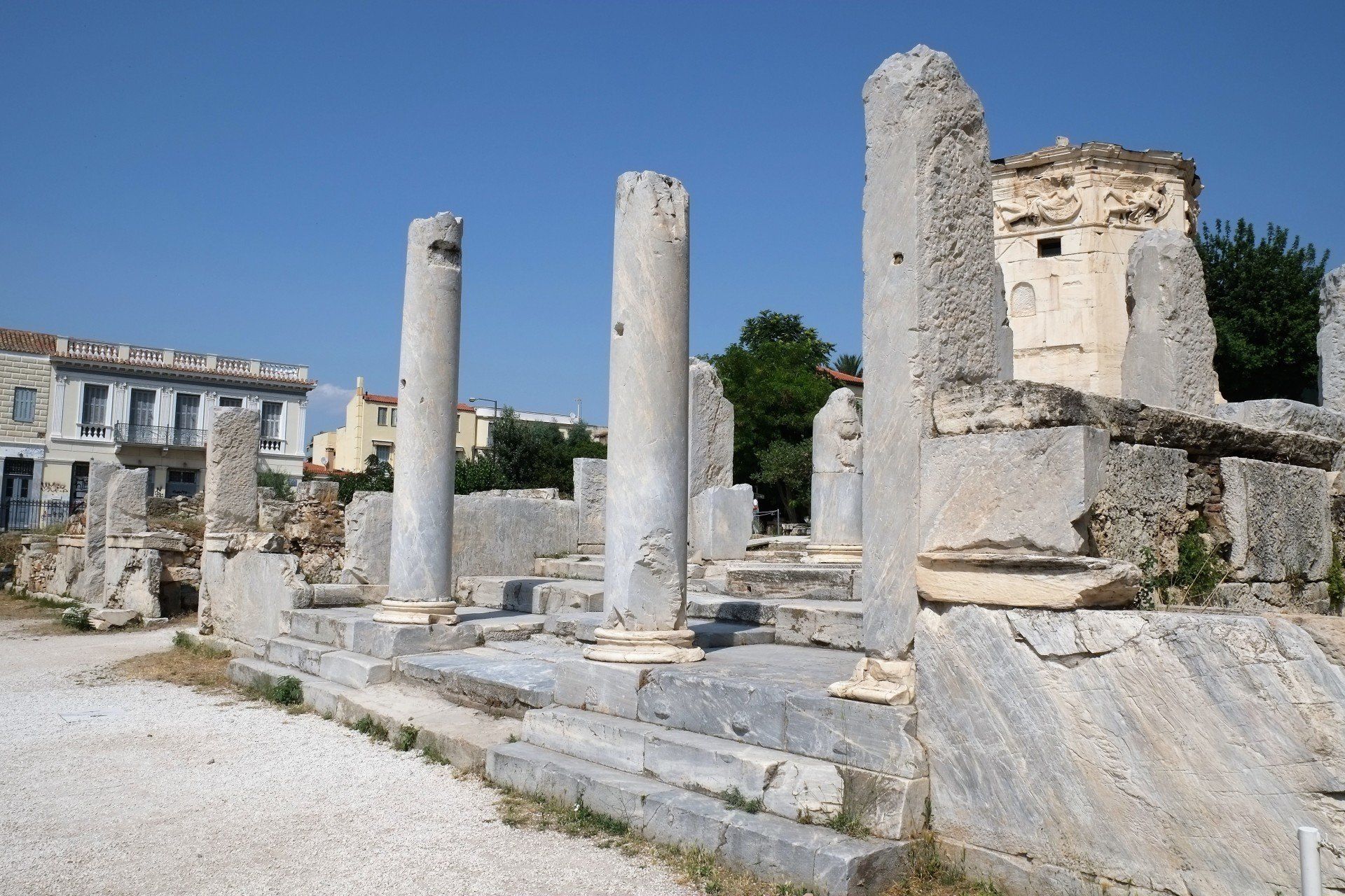 Die Agora von Athen Kavalierstour