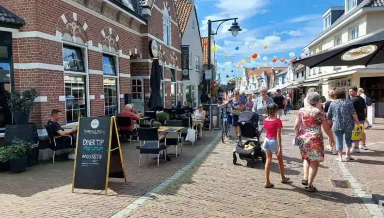 Fußgängerzone in Ouddorp