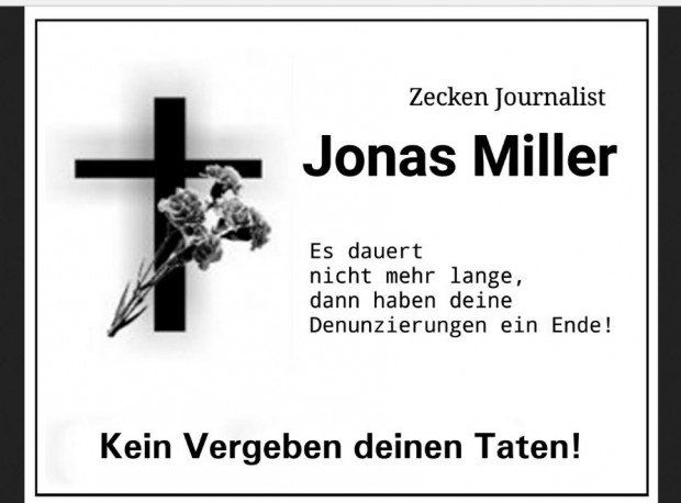 Morddrohung Jonas Miller ZEIT ONLINE