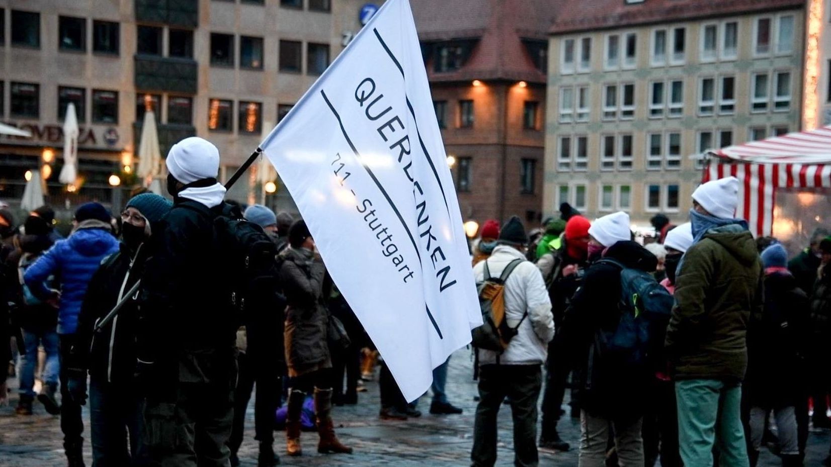 Querdenken-Demo in Nürnberg