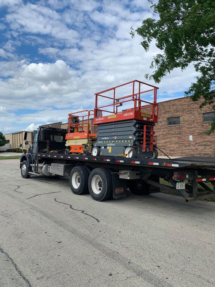 Aerial lift delivery