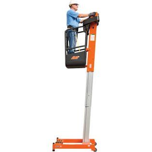 Standing aerial lift