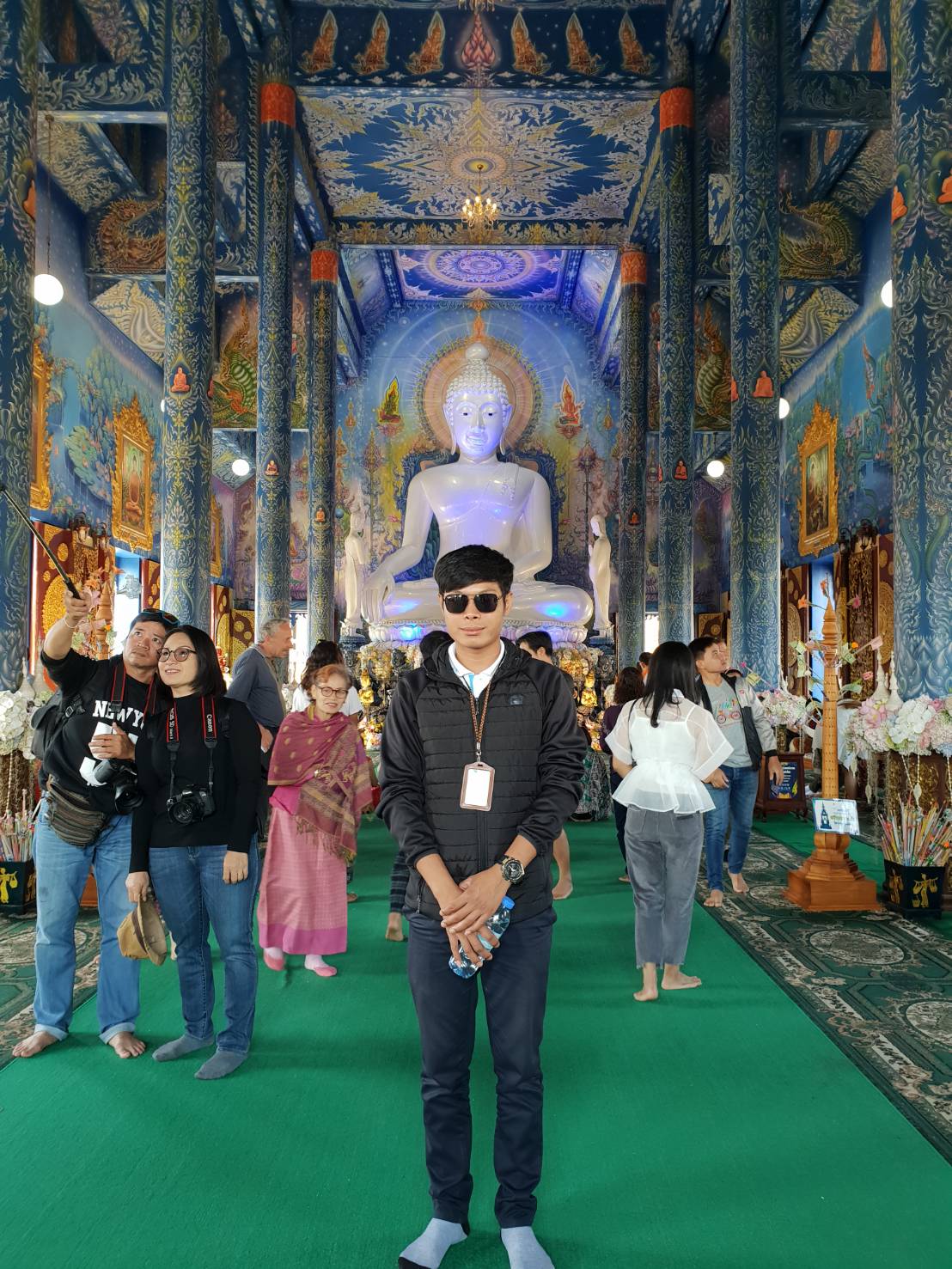 Blue Temple Wat Rong Seur Ten - Chiang Mai Private Tour