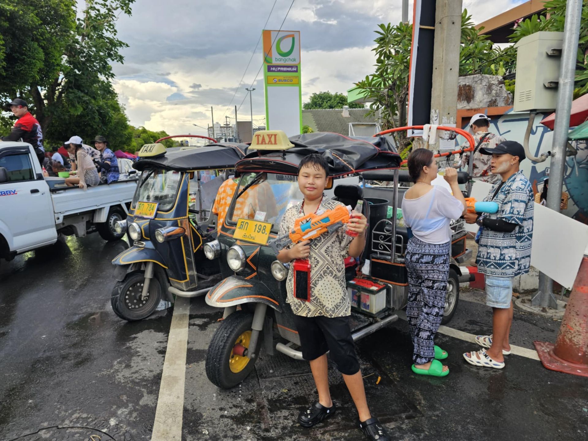 Tuk Tuk Drive in Chiang Mai