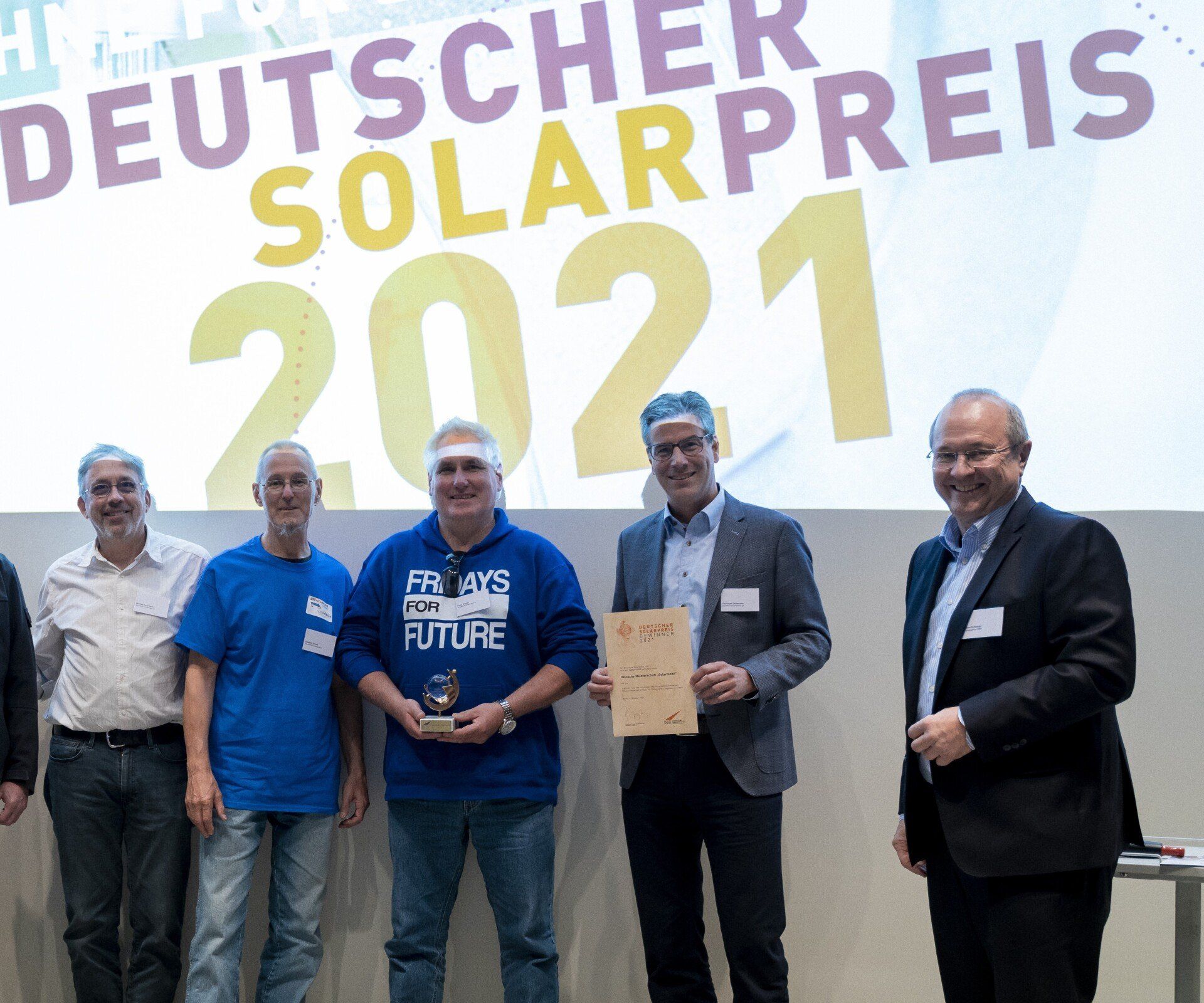 Deutscher Solarpreis 2021 in der Kategorie Schule und Ausbildung