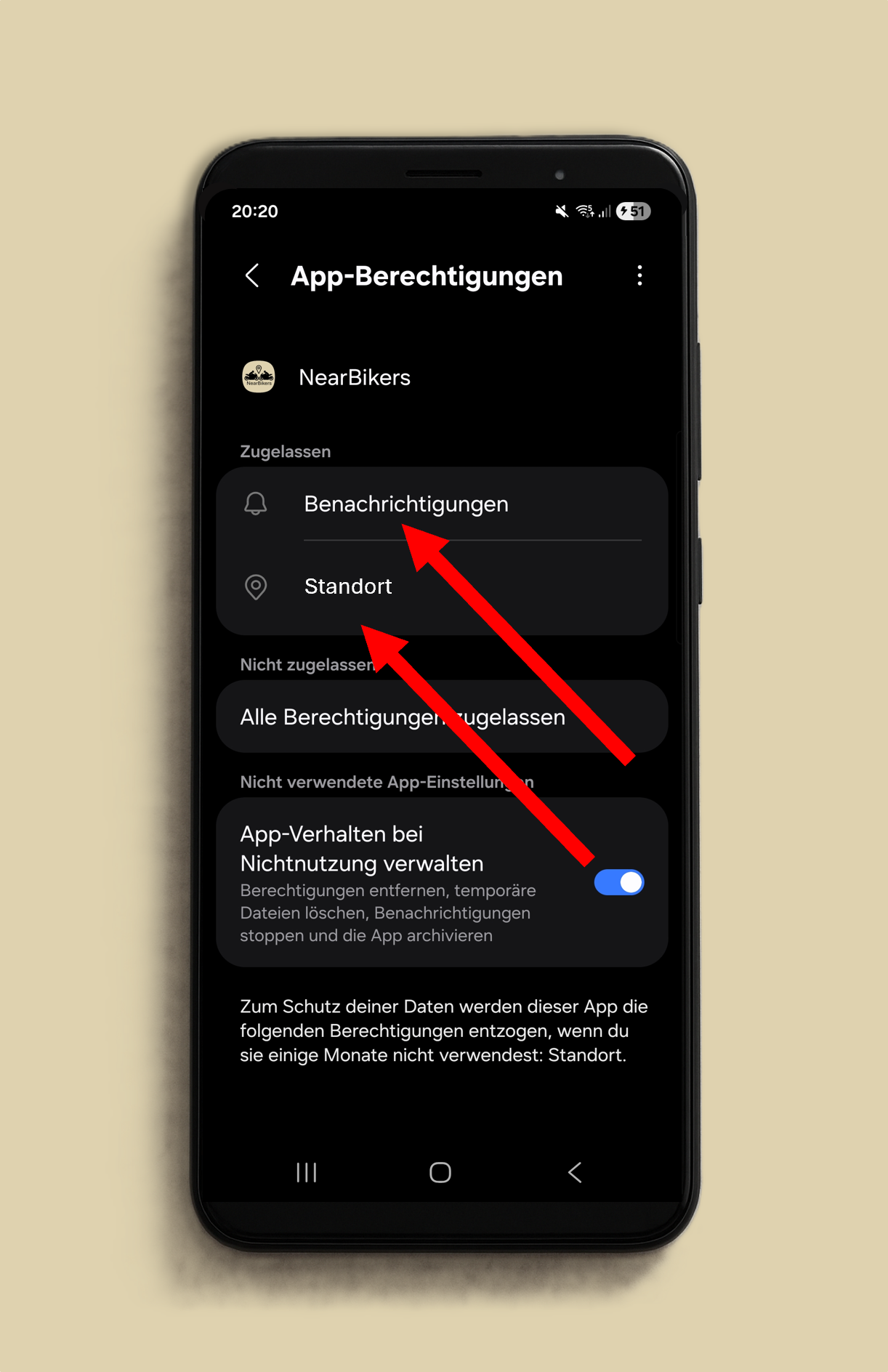 NearBikers_Usertreffer