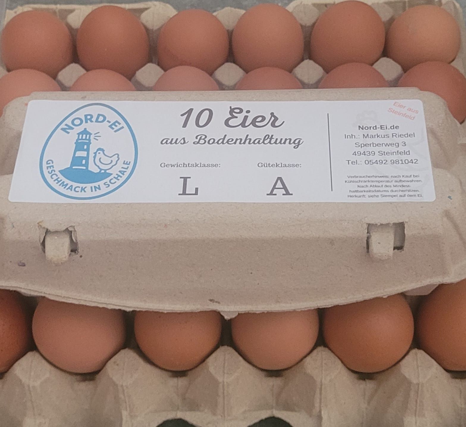 Nord-Ei / Geschmack in Schale!