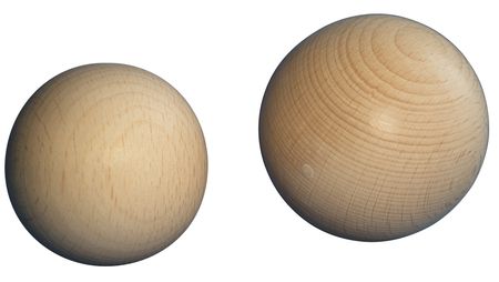 Holzkugel