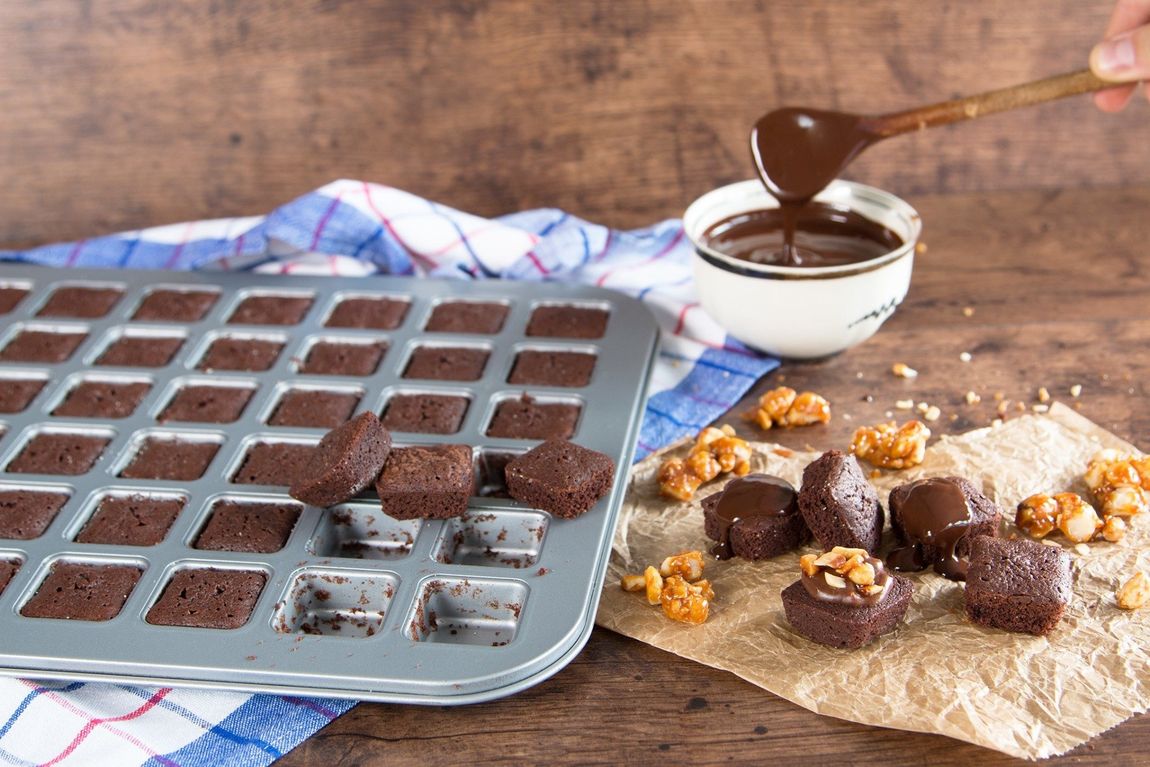 Backform Brownie-Konfekt