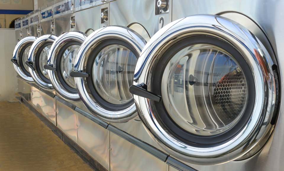 Industrial washing machines