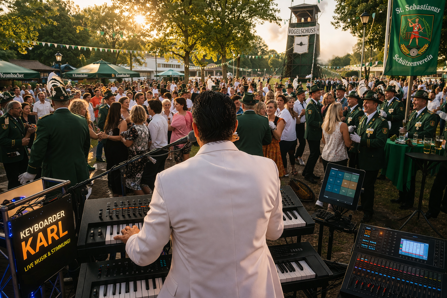 Schützenfest - Vogelschuss - Musiker - DJ - Alleinunterhalter Düsseldorf