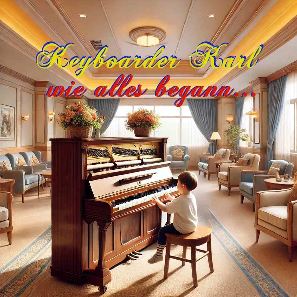 Keyboarder Karl - Das Klavier - Werdegang - Lebenslauf Keyboarder Karl - Das Klavier - Werdegang - Lebenslauf
