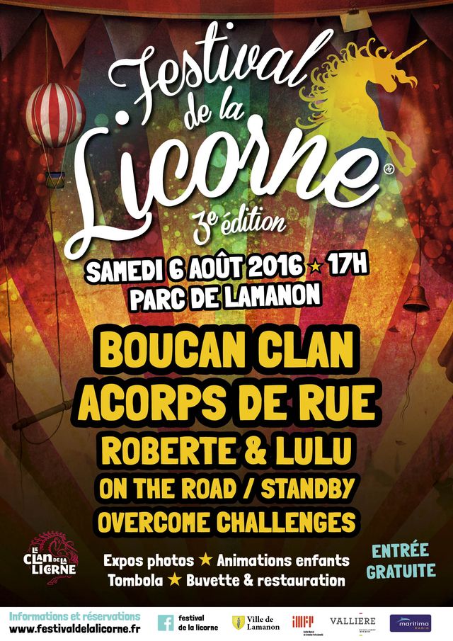 Le Festival De La Licorne Pour Faire Du Bruit Jusqu Aux Etoiles