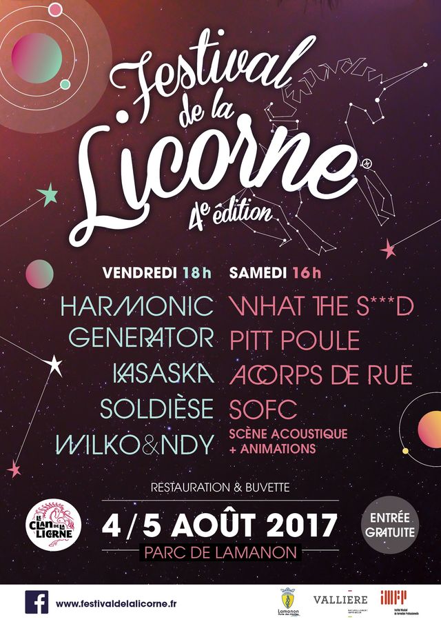 Le Festival De La Licorne Pour Faire Du Bruit Jusqu Aux Etoiles