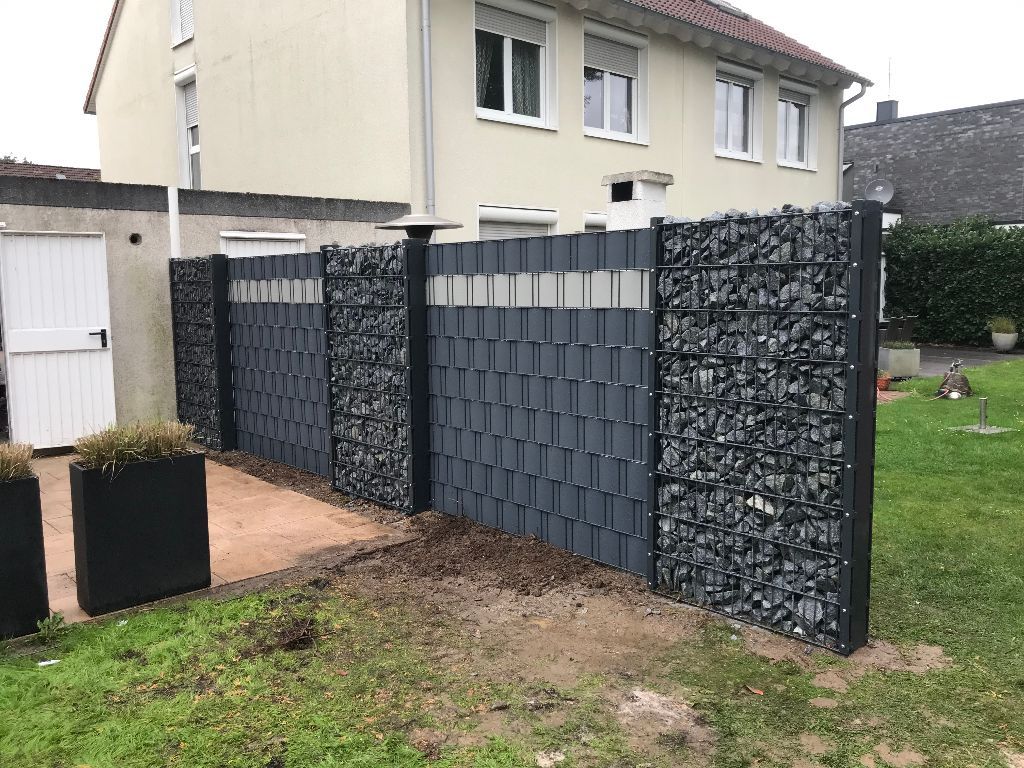 GLÜCKAUF ZAUNBAU - Zäune - Tore - Gabionen - Sichtschutz - Gartenpflege