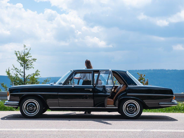 Mercedes Oldtimer S Klasse Mieten Hochzeitsauto