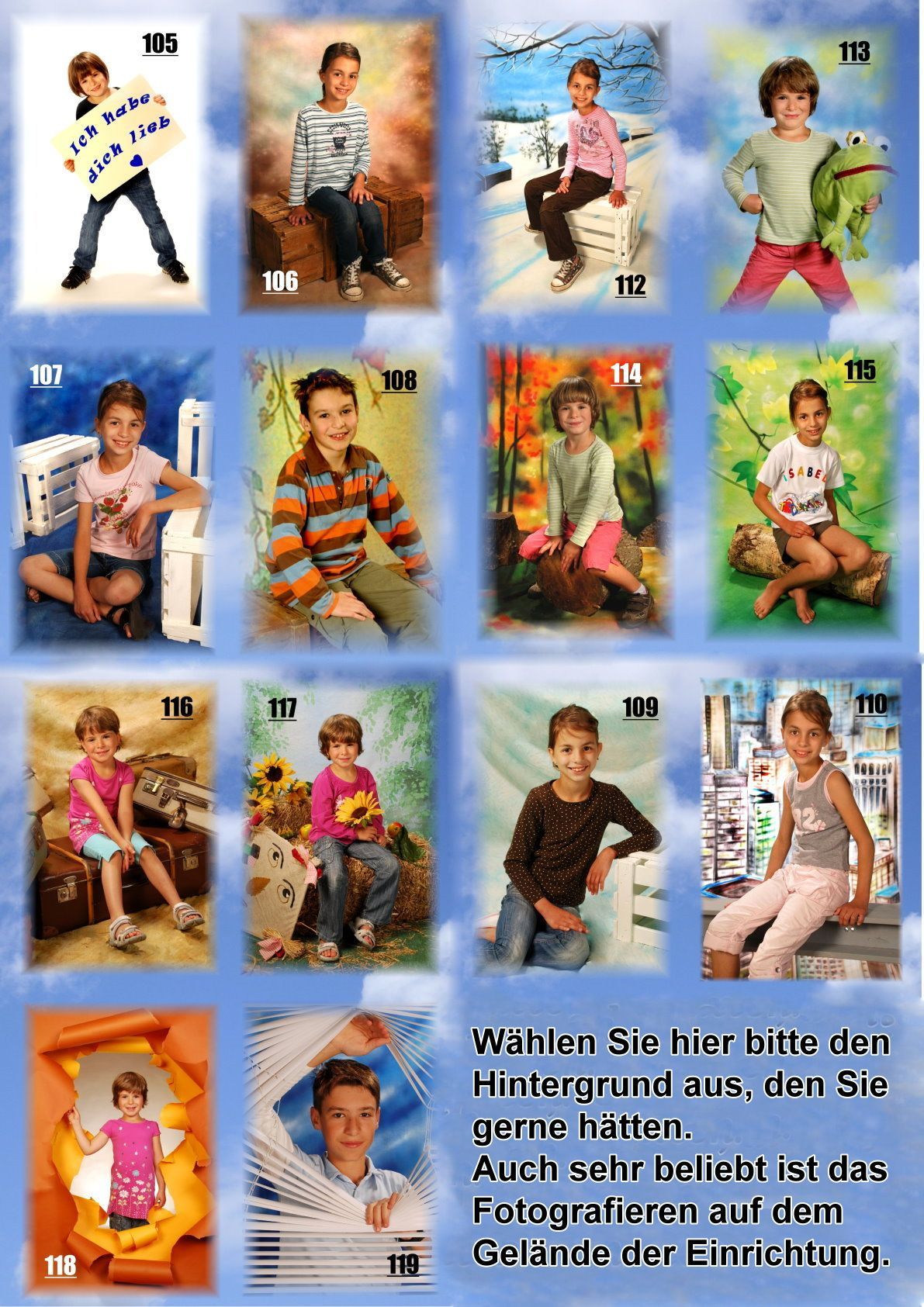 Preise und Angebote für Kindergartenfotograf und Schulfotograf in Frankfurt, Wiesbaden, Mainz, Offenbach, Hanau, Darmstadt und Aschaffenburg