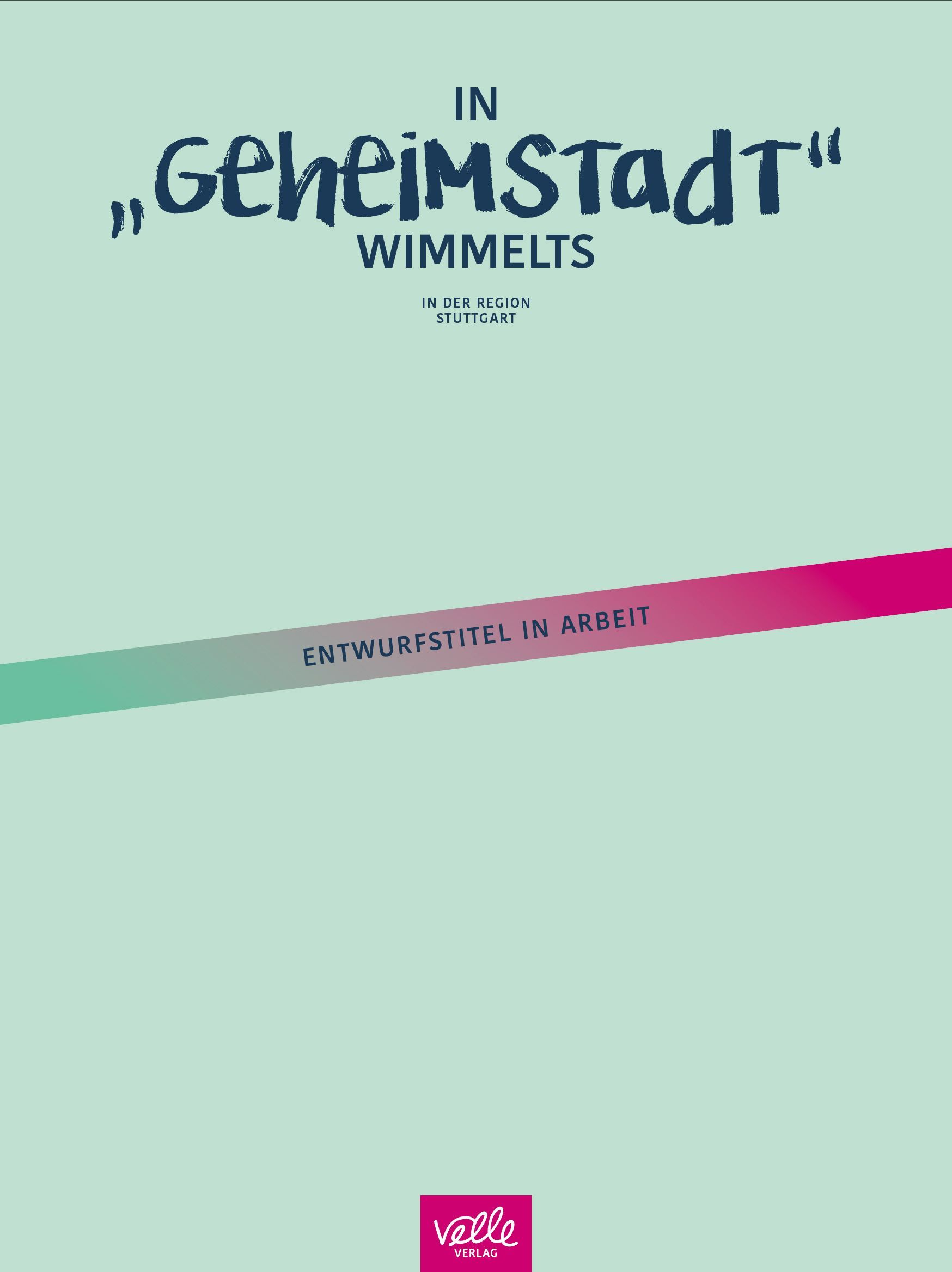 Wimmelbuch Auftragsarbeit Region Stuttgart