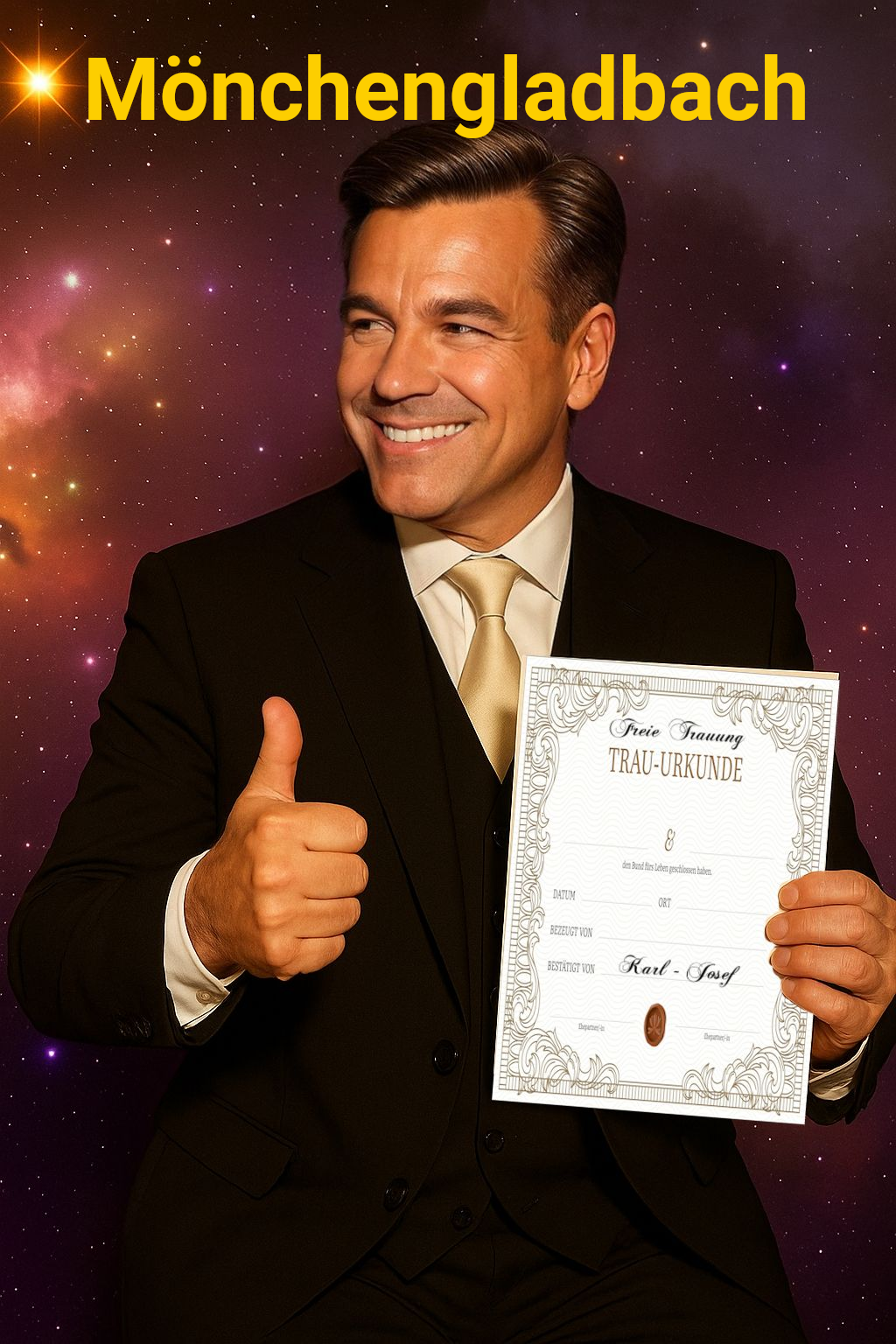 Freier Trauredner in Mönchengladbach - Karl Josef