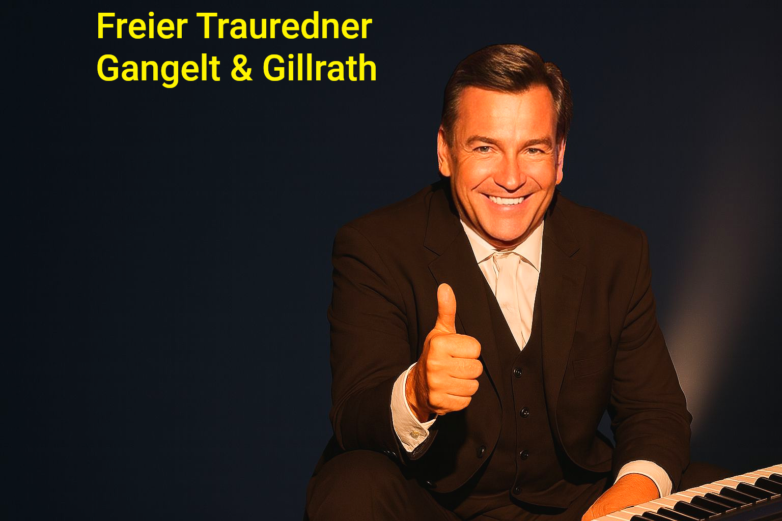 Karl - Josef ist euer freier Trauredner in Gillrath und Gangelt.