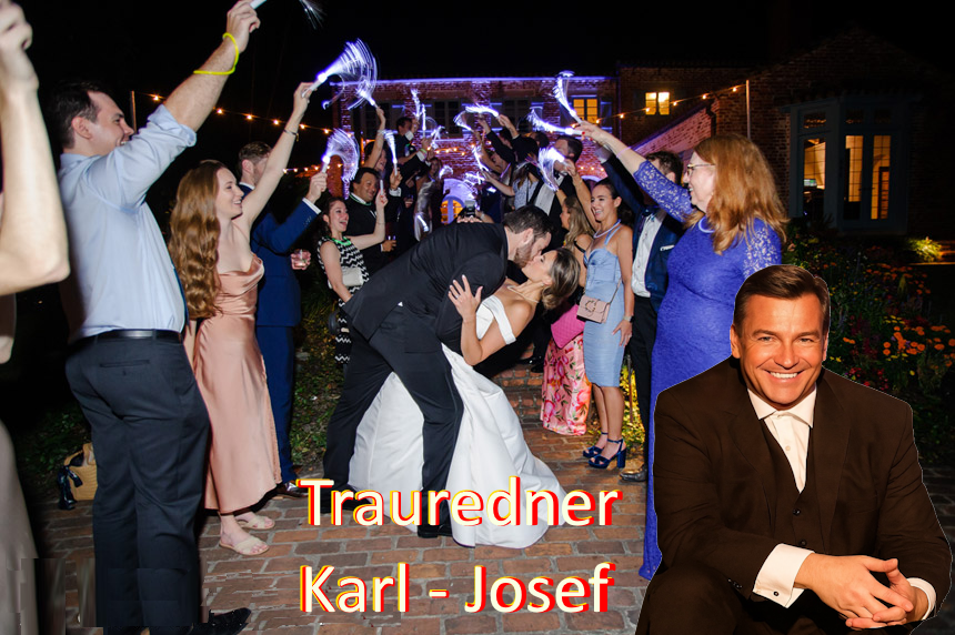 Freie Trauung in der Nähe von ST. Lucia in Broichweiden mit Trauredner Karl - Josef