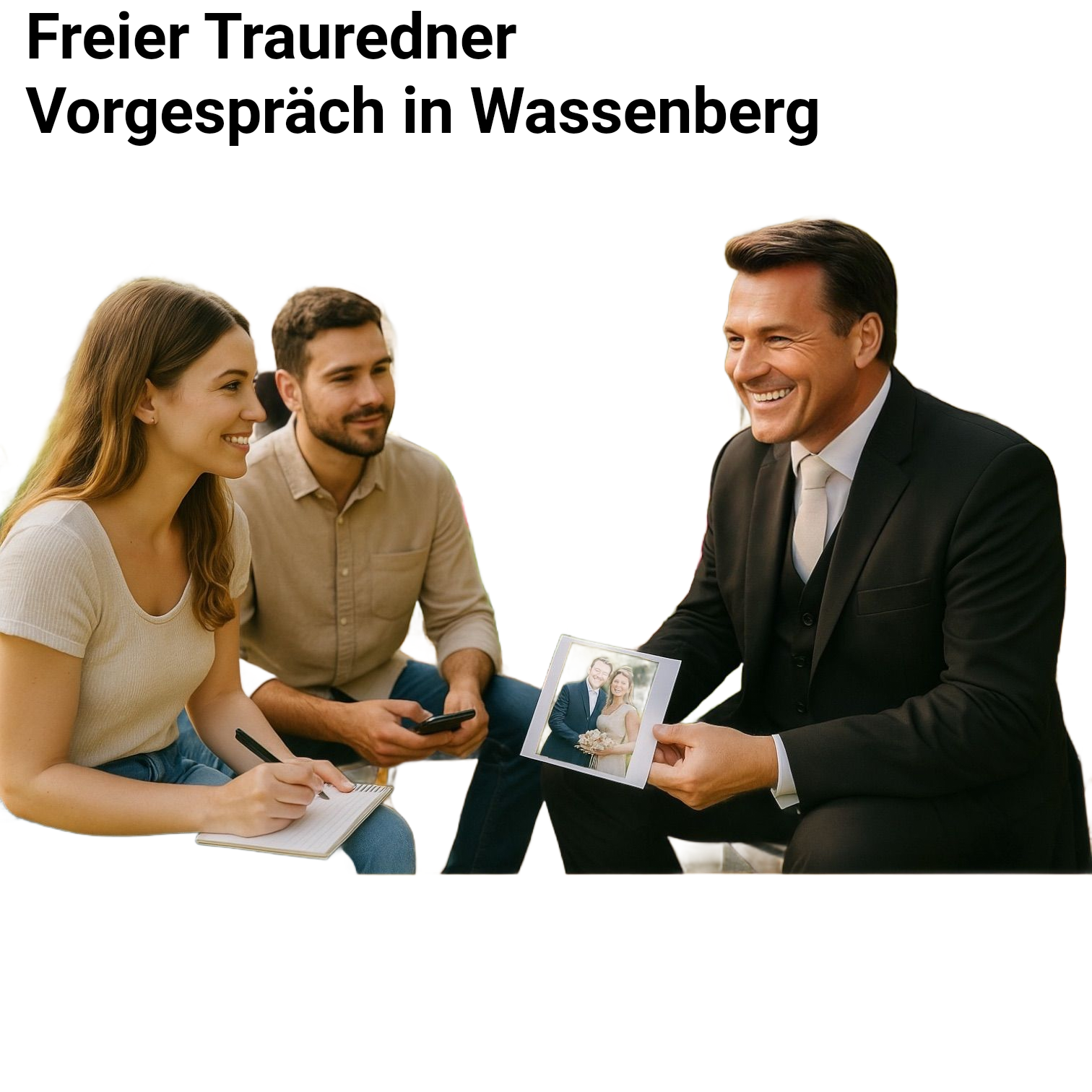 Vorgespräch - Trauredner Karl - Josef in Wassenberg beim Vorgespräch zur Hochzeit