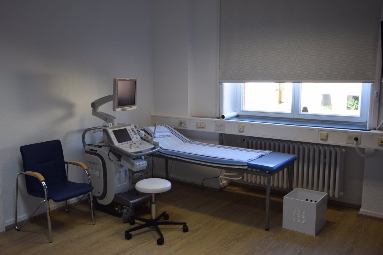 Bilder der Räumlichkeiten der Frauenarztpraxis Bad Schwalbach