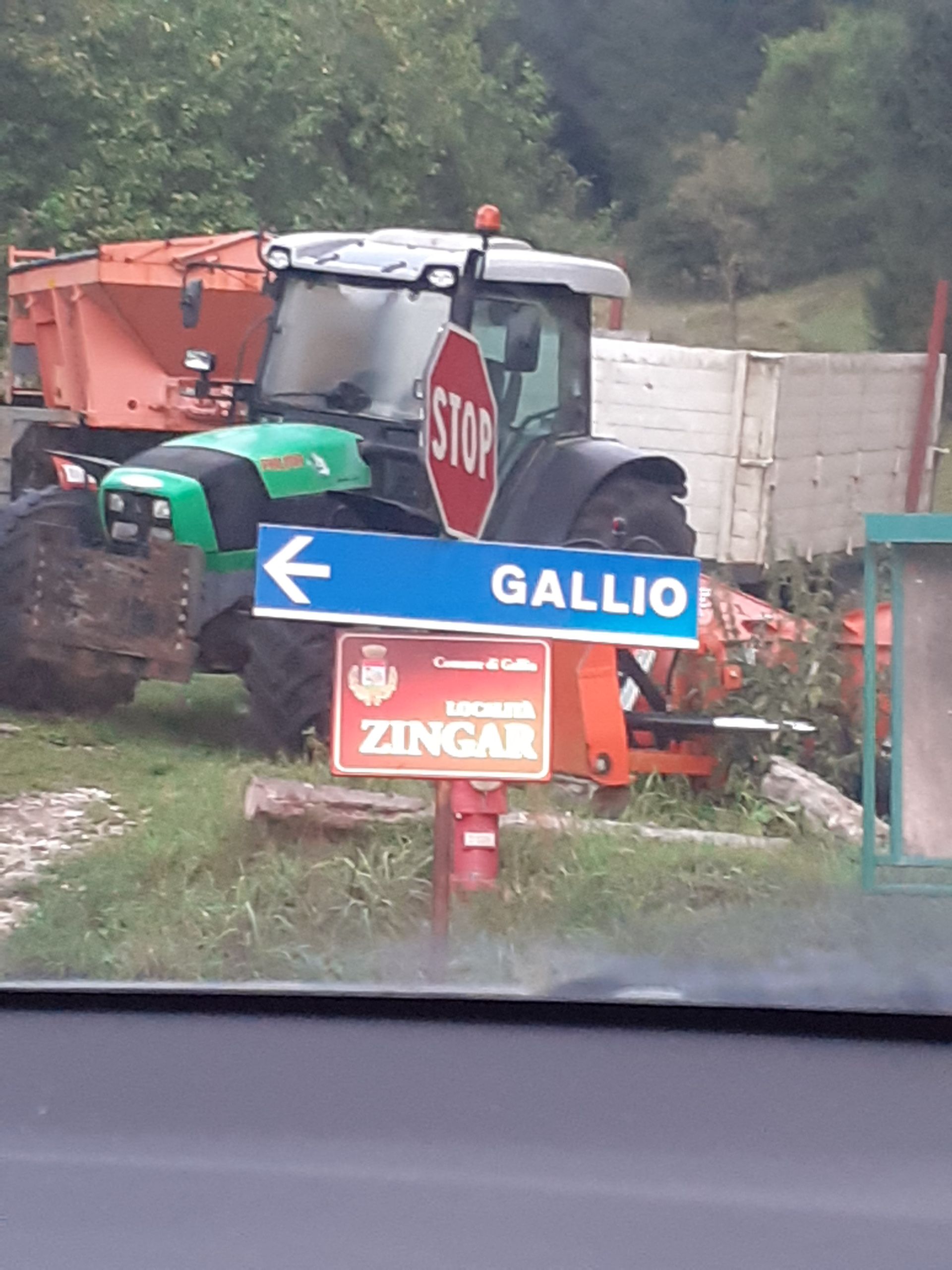 Wegweiser Gallio