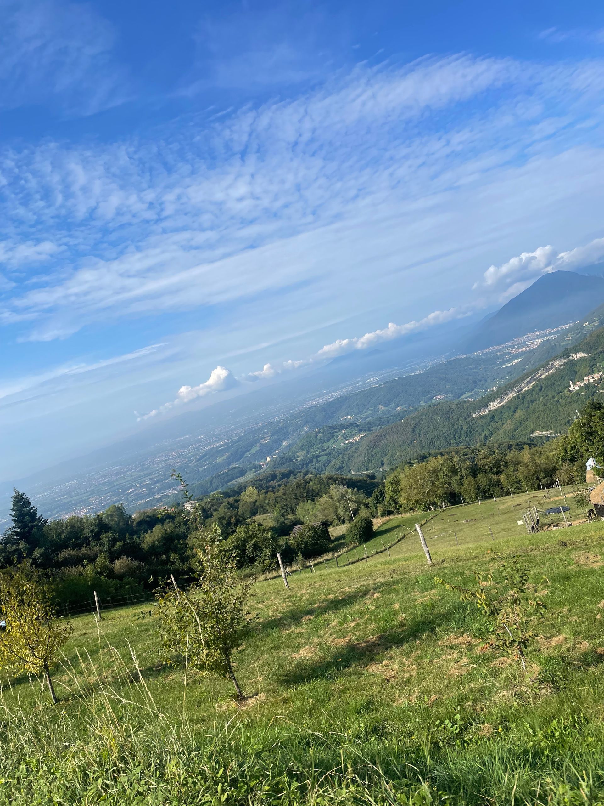 Impression von der Wanderung mit Blick Tal wärts