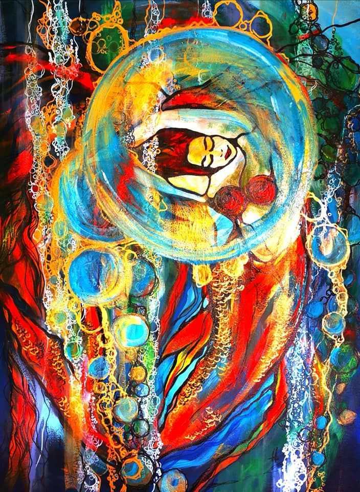 Bild zeigt eine Neuroart Zeichnung