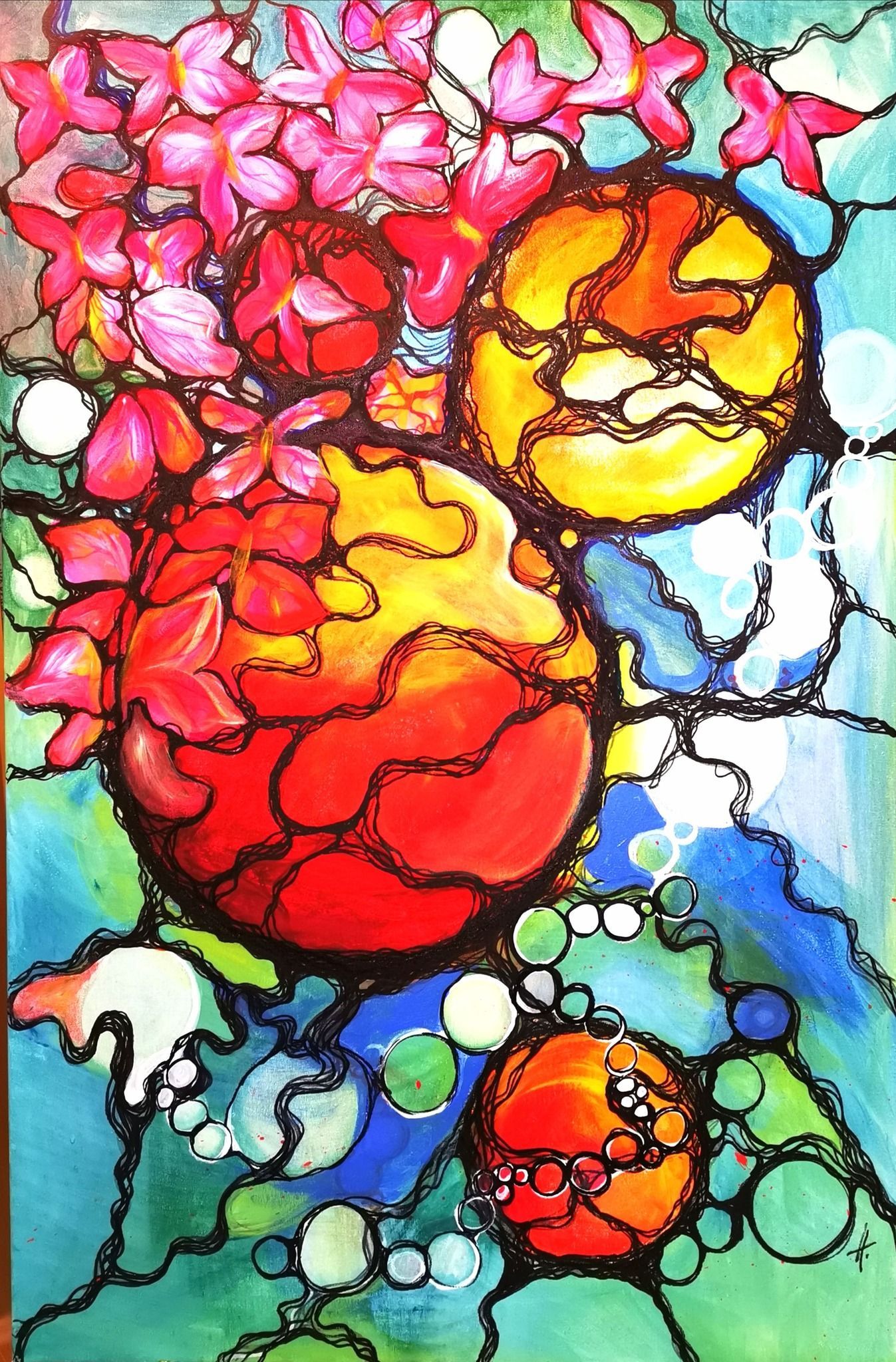 Bild zeigt eine Neurographische Zeichnung