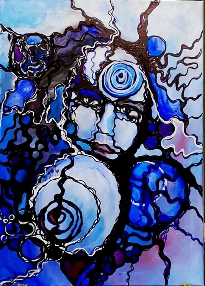 Bild zeigt eine Neuroart Zeichnung