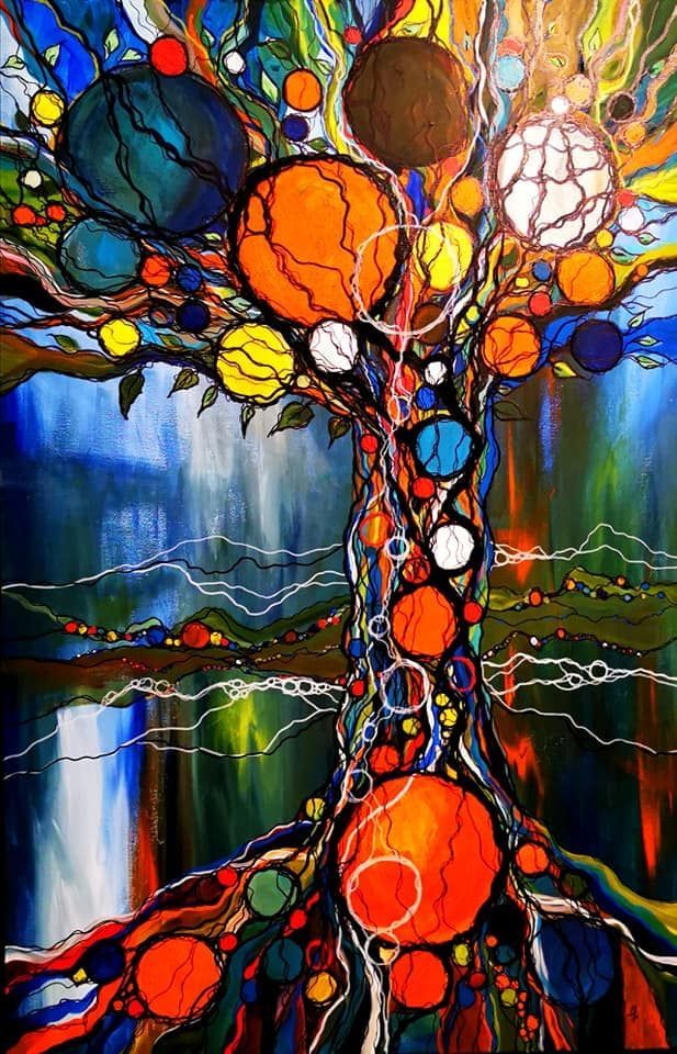 Bild zeigt eine Neurographische Zeichnung