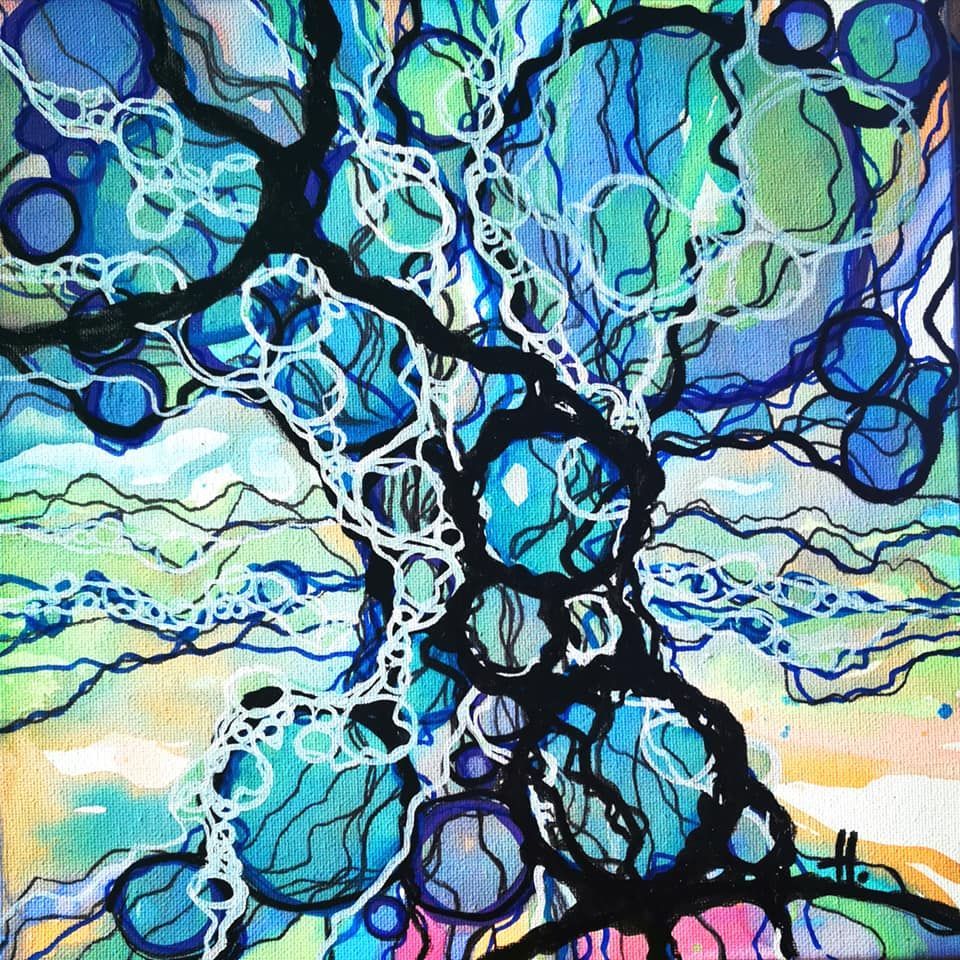 Bild zeigt eine Neurographische Zeichnung